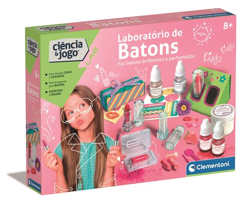 Ciência e Jogo Lab: Laboratório de Batons - Clementoni on Sale