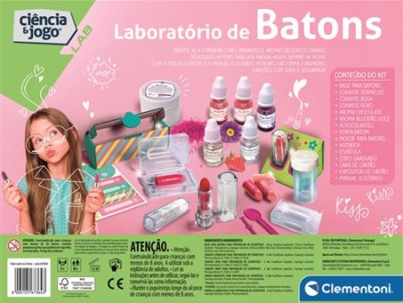 Ciência e Jogo Lab: Laboratório de Batons - Clementoni on Sale