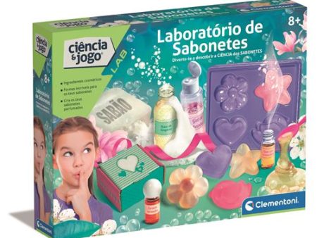 Ciência e Jogo Lab: Laboratório de Sabonetes - Clementoni Online Hot Sale