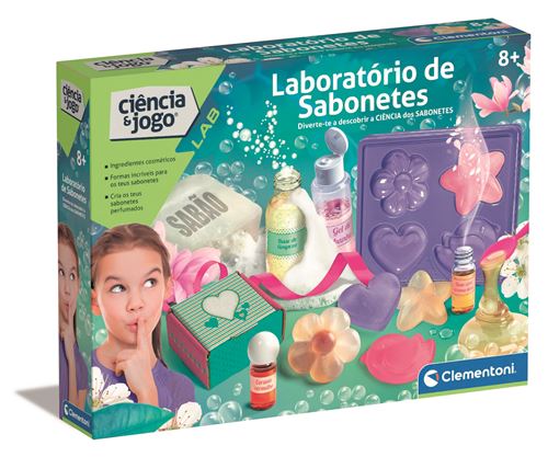 Ciência e Jogo Lab: Laboratório de Sabonetes - Clementoni Online Hot Sale