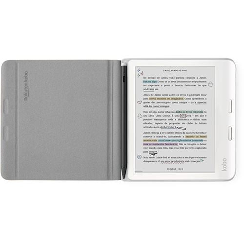 Capa Notebook SleepCover para Kobo Libra Colour - Bege Online