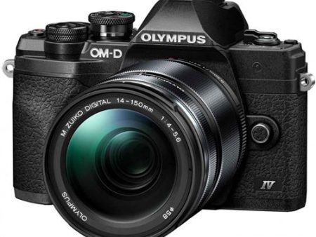 Máquina Fotográfica Mirrorless Olympus OM-D E‑M10 Mark IV + 14‑150mm f 4.0‑5.6 II - Preto For Discount