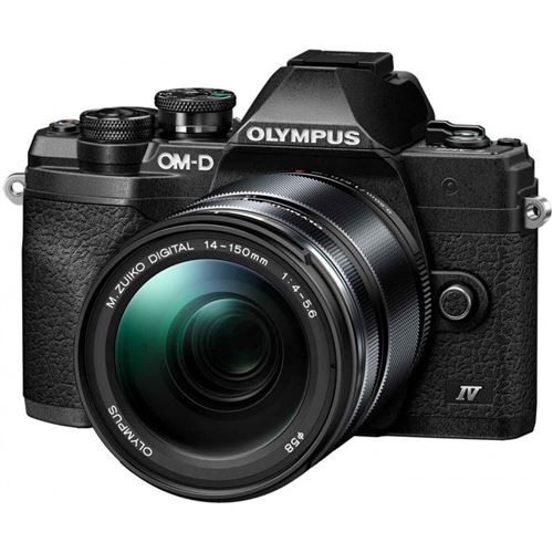 Máquina Fotográfica Mirrorless Olympus OM-D E‑M10 Mark IV + 14‑150mm f 4.0‑5.6 II - Preto For Discount