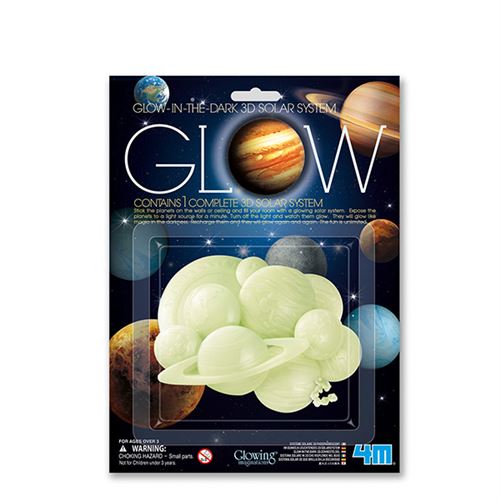 Sistema Solar 3D Glow-In-The-Dark  - 4M | Sig Toys Sale