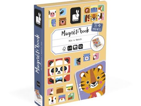 Livro Magnético: Mix & Match - Janod Sale