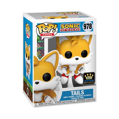 Funko Pop! Games Figura de Vinyl Sonic The Hedgehog: Tails Flying - 978 | Hipótese de Chase For Sale