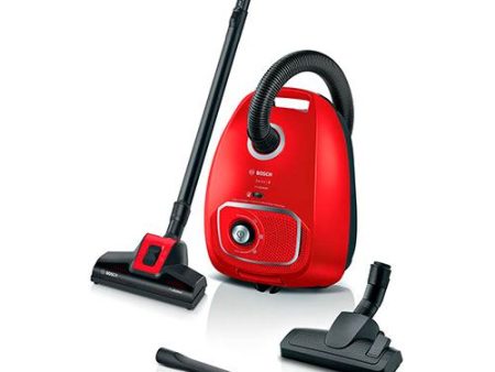 Aspirador com Saco Bosch BGB41PET1 Serie 4 ProAnimal| 4.0 L | 700 W | Vermelho on Sale