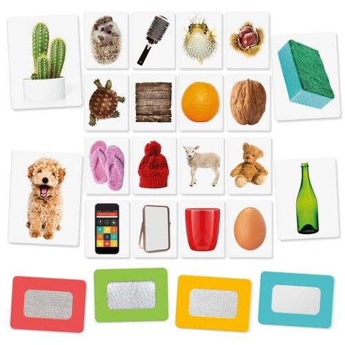 Flashcards Tactile Montessori - Headu Fashion