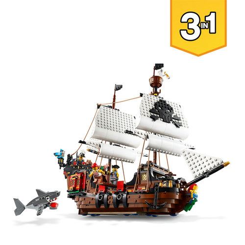 LEGO Creator 31109 Barco Pirata Online Hot Sale