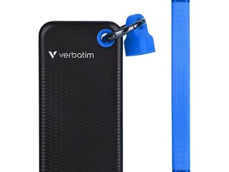 Disco Externo Mini SSD Verbatim Pocket 1TB - Cabo USB-C Azul Online