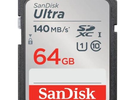 Cartão de Memória SDXC Sandisk Ultra - 64GB Fashion