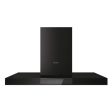 Exaustor de Parede Haier I-Link HATS9DS46BWIFI | 102,7x90x50,4 cm | 571 m³ h | A+ | Preto Fashion