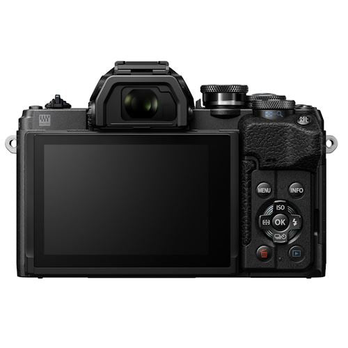 Máquina Fotográfica Mirrorless Olympus OM-D E-M10 Mark IV + 14-42mm f 3.5-5.6 EZ - Preto Fashion