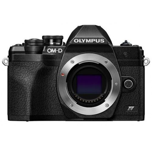 Máquina Fotográfica Mirrorless Olympus OM-D E-M10 Mark IV + 14-42mm f 3.5-5.6 EZ - Preto Fashion