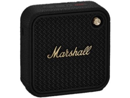 Coluna Portátil Bluetooth Marshall Willen II - Preto | Bronze on Sale