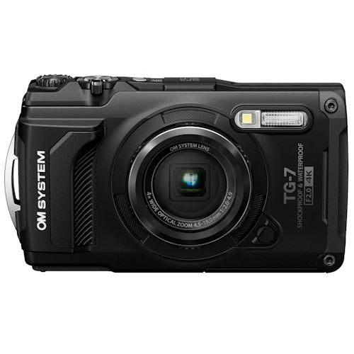 Máquina Fotográfica Compacta OM System TG-7 Estanque - Preto Online now