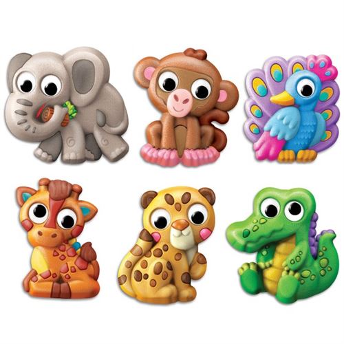 Molda e Pinta: Animais - Googly Eyes Animals - 4M | Sig Toys Online