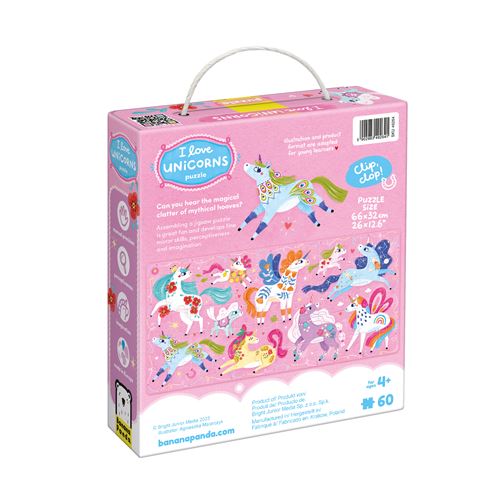 Puzzle I Love Unicorns - Banana Panda | The Happy Gang Sale