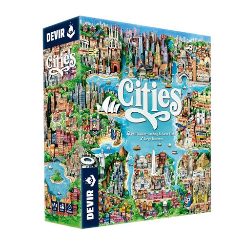 Jogo de Tabuleiro Cities - Devir Discount