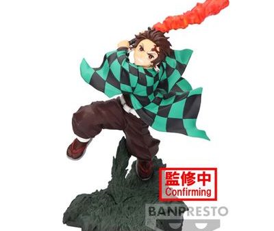 Figura Kimetsu Combination Battle: Tanjiro Kamado 9cm - Banpresto Fashion