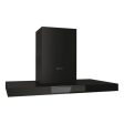 Exaustor de Parede Haier I-Link HATS9DS46BWIFI | 102,7x90x50,4 cm | 571 m³ h | A+ | Preto Fashion