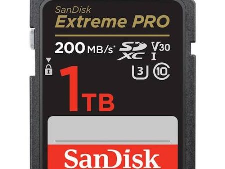 Cartão de Memória SDXC Sandisk Extreme Pro - 1TB Discount