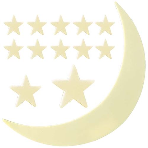 Lua e Mini Estrelas Brilhantes Glow-In-The-Dark - 4M | Sig Toys Online Hot Sale