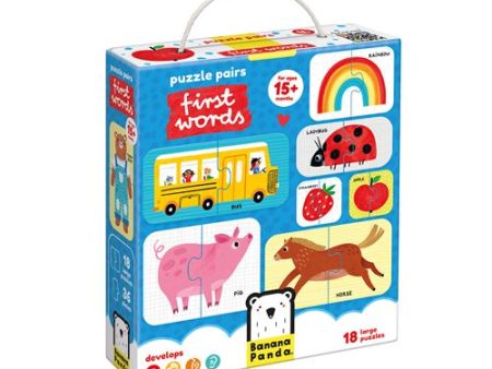 Puzzle Pairs: First Words - Banana Panda | The Happy Gang For Cheap