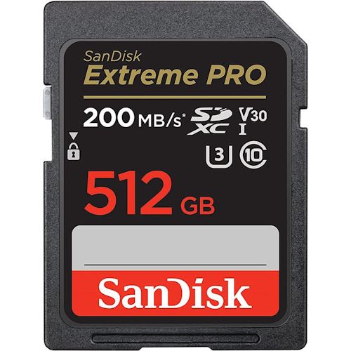 Cartão de Memória SDXC Sandisk Extreme Pro - 512GB Online Sale