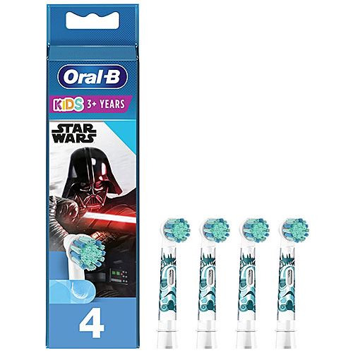 Recargas para Escovas de Dentes Elétrica Crinaça Oral-B Star Wars - 4 Uni. Supply