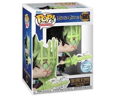 Funko Pop! Animation Figura de Vinyl Black Clover: Yuno Spirit of Zephyr - 1685 - Edição Limitada on Sale