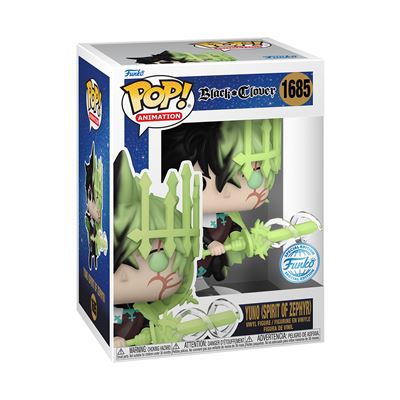 Funko Pop! Animation Figura de Vinyl Black Clover: Yuno Spirit of Zephyr - 1685 - Edição Limitada on Sale