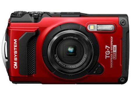 Máquina Fotográfica Compacta OM System TG-7 Estanque - Vermelho Supply