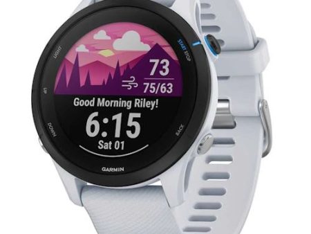 Relógio de Desporto Garmin Forerunner 255 Music - Branco Online Hot Sale