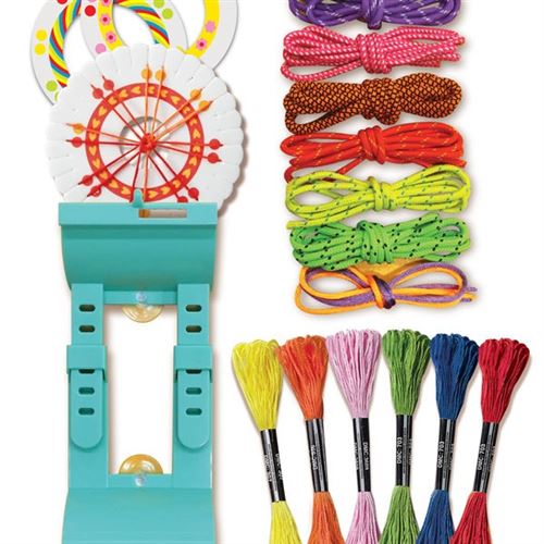 Kit Criação de Pulseiras da Amizade KidzMaker - Friendship Bracelets - 4M | Sig Toys Discount