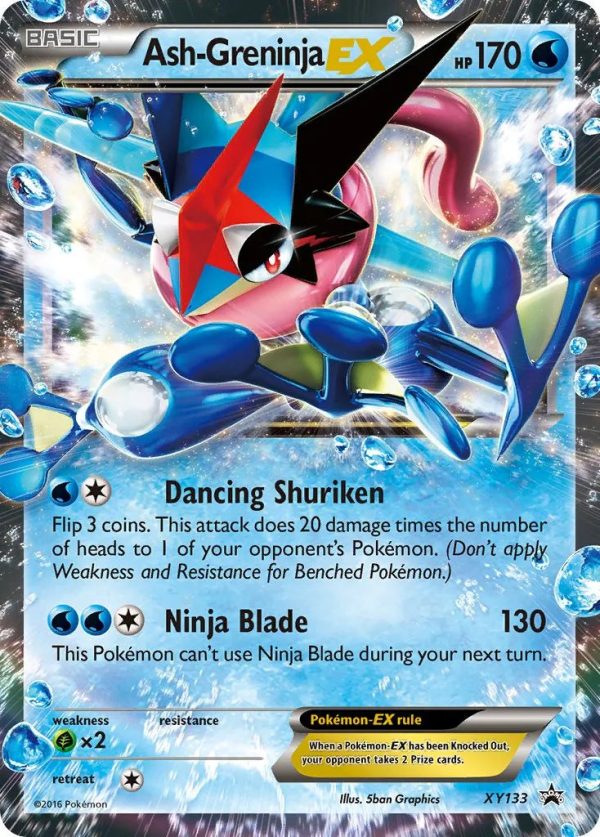 PTCGL Code: Ash Greninja EX XY133 - Promo Code Online now