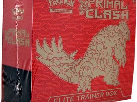 Primal Clash Elite Trainer Box PTCGL Promo Code - Groudon on Sale