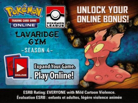 PTCGL Code: 2015 Lavaridge Season League Promo - 17 Foil Cards For Sale