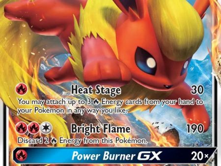 PTCGL Code: Flareon GX SM171 Promo Fashion