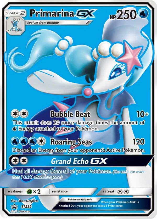 Primarina GX SM39 - PTCGL Promo Code For Cheap