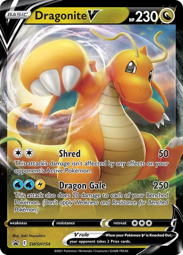 PTCGL Code: Dragonite V SWSH154 Promo Sale