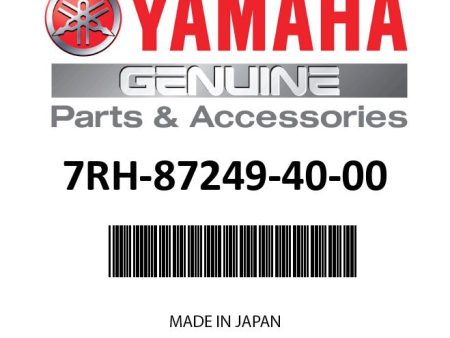 Yamaha 7RH-87249-40-00 - Plate Fashion