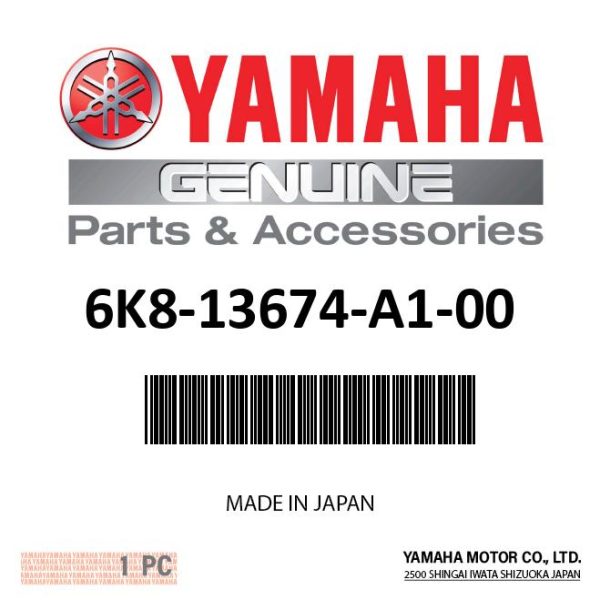 Yamaha 6K8-13674-A1-00 - Gsk,air cool cov.1 Discount