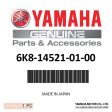 Yamaha 6K8-14521-01-00 - Screw,adjust Fashion