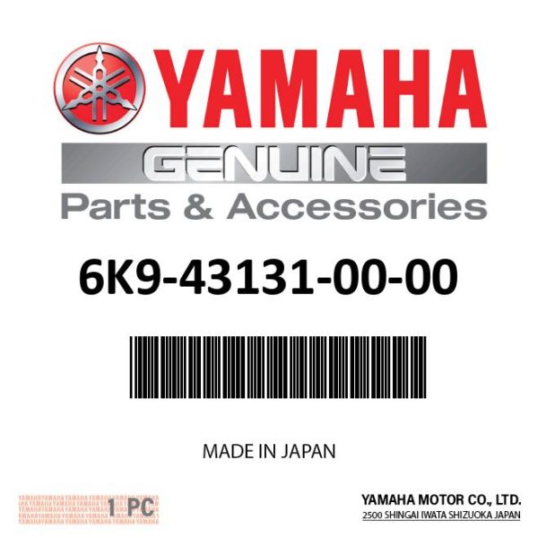 Yamaha 6K9-43131-00-00 - Bolt, clamp bracket Discount