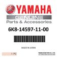 Yamaha 6K8-14597-11-00 - Washer on Sale