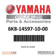 Yamaha 6K8-14597-10-00 - Washer For Cheap